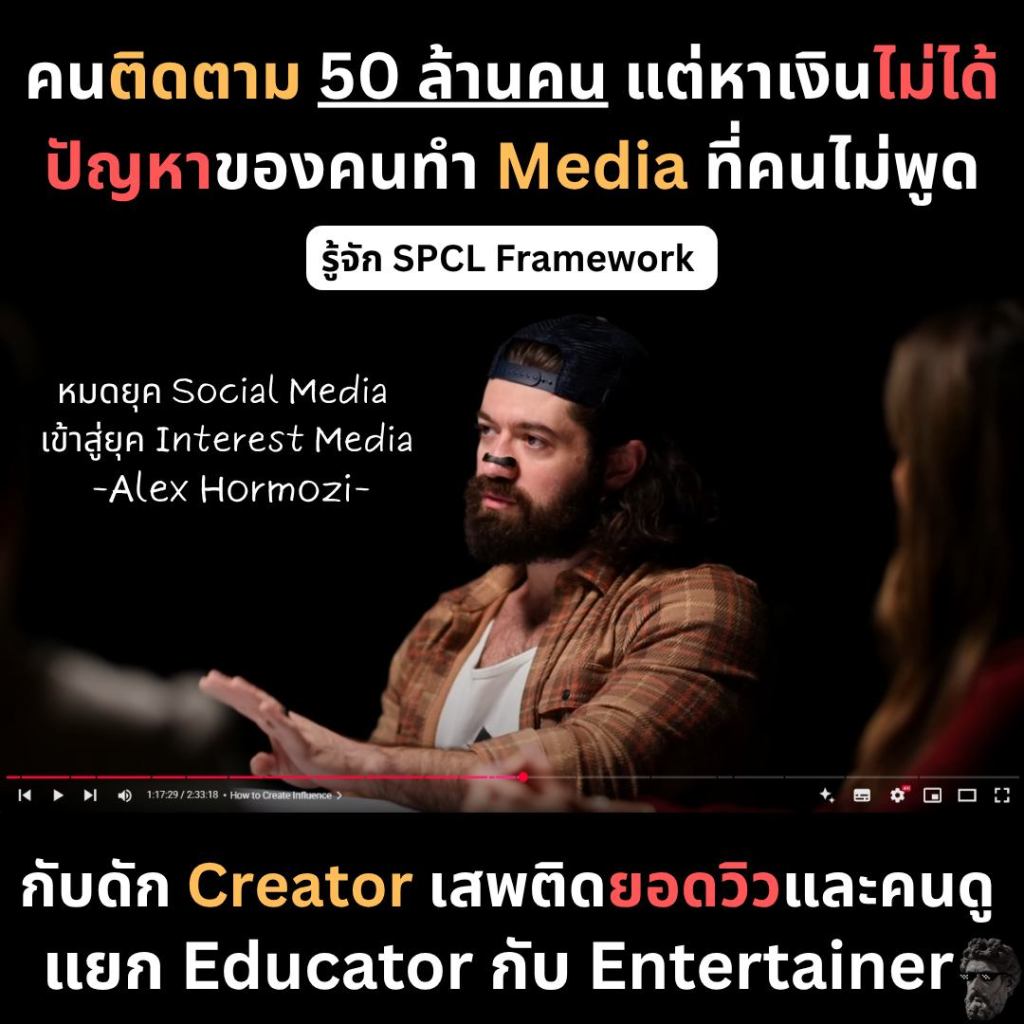 คนติดตาม 50 ล้านคน แต่หาเงินไม่ได้ ปัญหาของคนทำ Media&nbsp;ที่คนไม่พูด