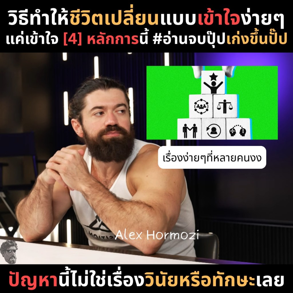 วิธีทำให้ชีวิตเปลี่ยนแบบ เข้าใจง่ายๆ แค่เข้าใจ [4] หลักการนี้ #อ่านจบปุ๊บเก่งขึ้นปั๊บ