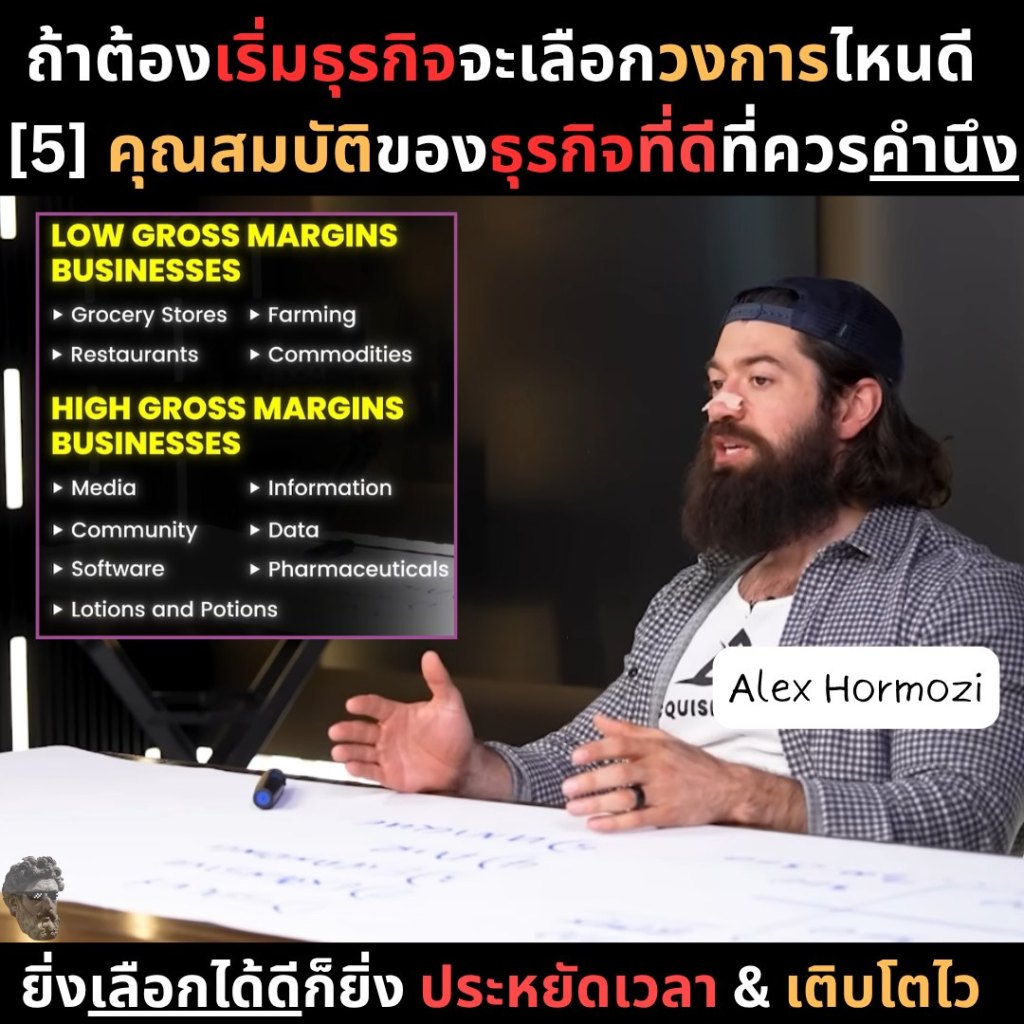 ถ้าต้องเริ่มธุรกิจจะเลือกวงการไหนดี [5]คุณสมบัติของธุรกิจที่ดีที่ควรคำนึง