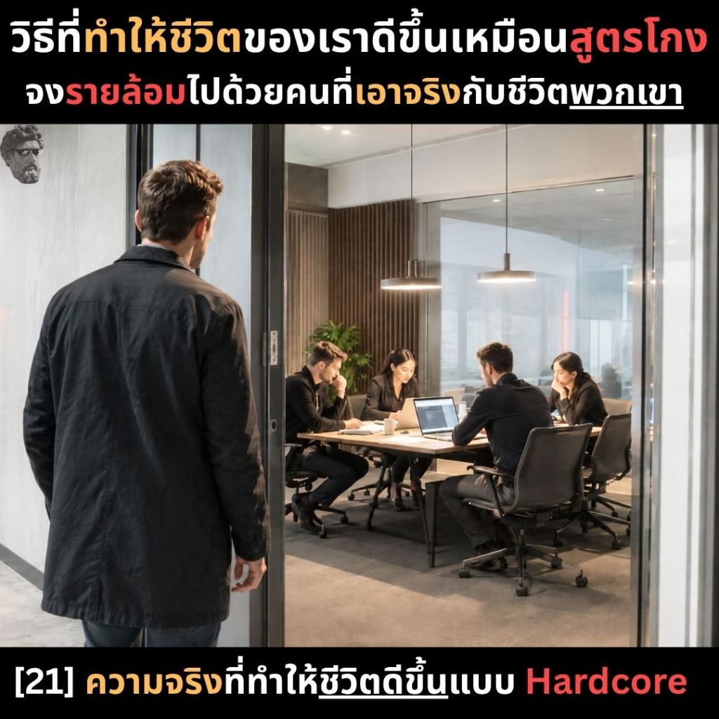 วิธีที่ทำให้ชีวิตของเราดีขึ้นเหมือนสูตรโกง จงรายล้อมไปด้วยคนที่เอาจริงกับชีวิตพวกเขา
