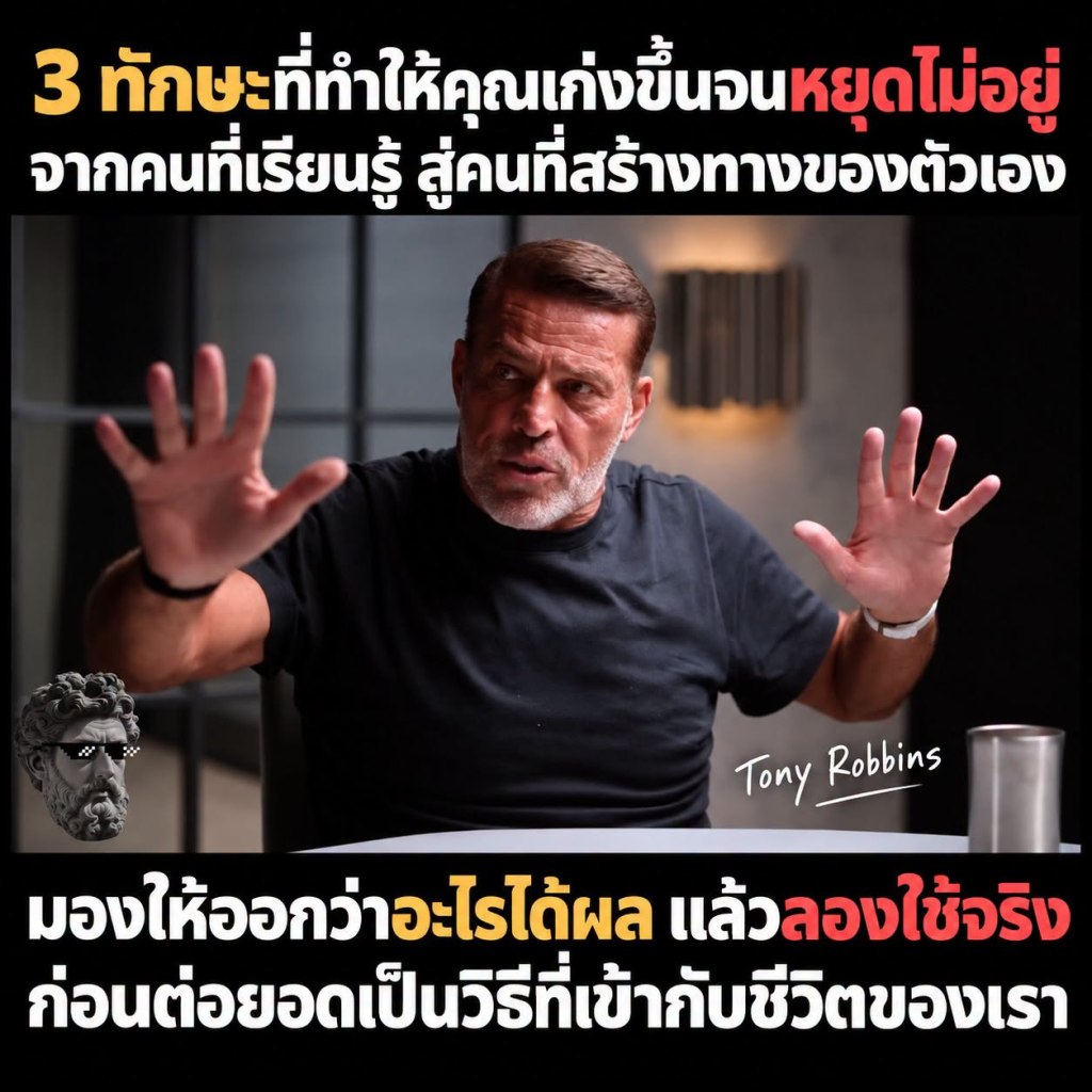 3 ทักษะที่ทำให้คุณเก่งขึ้น จนหยุดไม่อยู่ จากคนที่เรียนรู้ สู่คนที่สร้างทางของตัวเอง